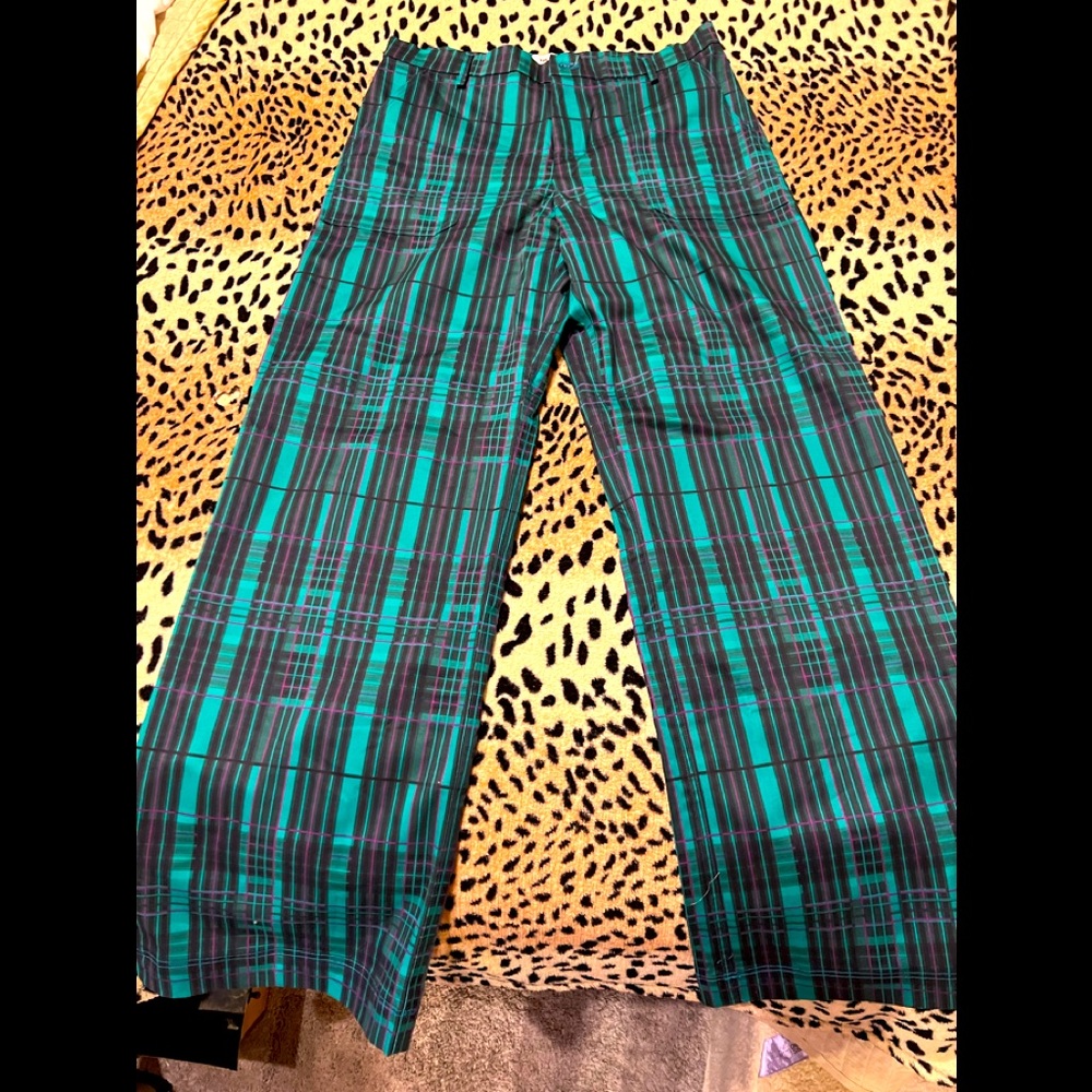The Kit Tracee Pant in Jeweled Plaid